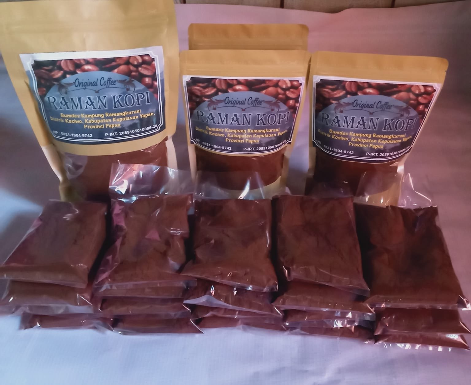 Produk kopi Ramankopi